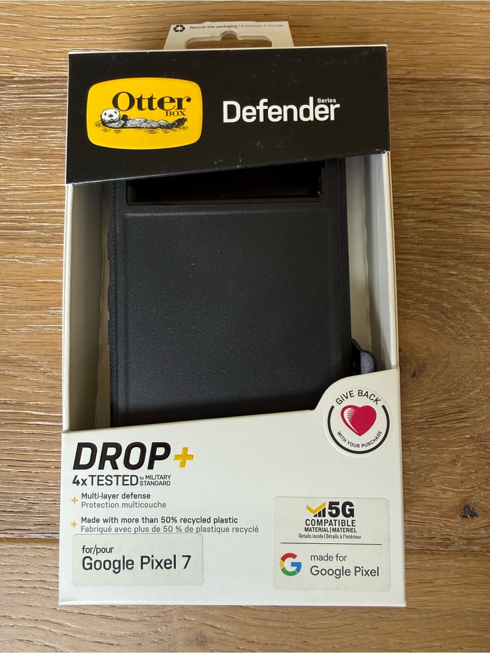 New OtterBox Defender Series Case for Google Pixel 7 - Black